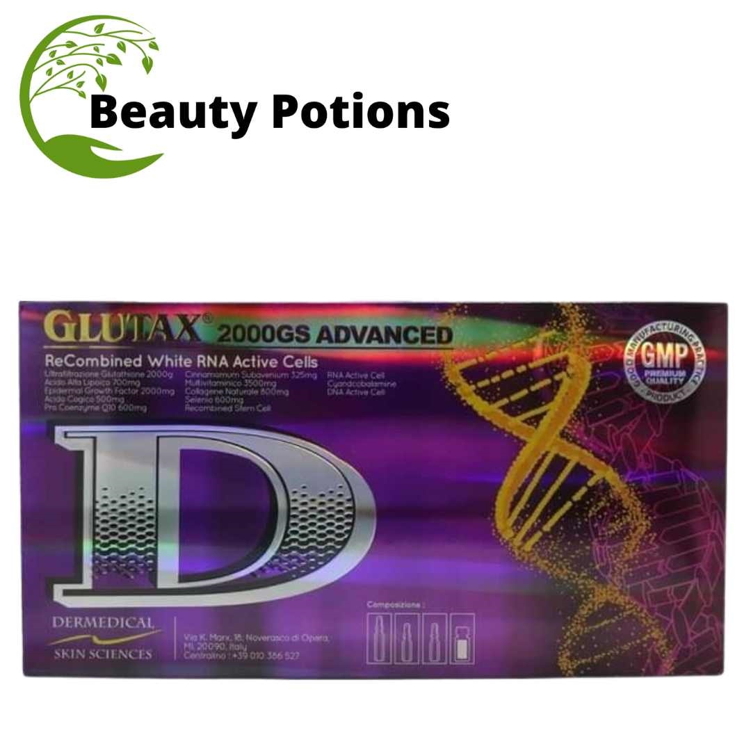 Glutax 2000GS Advanced Recombined White RNA Glutathione Injections