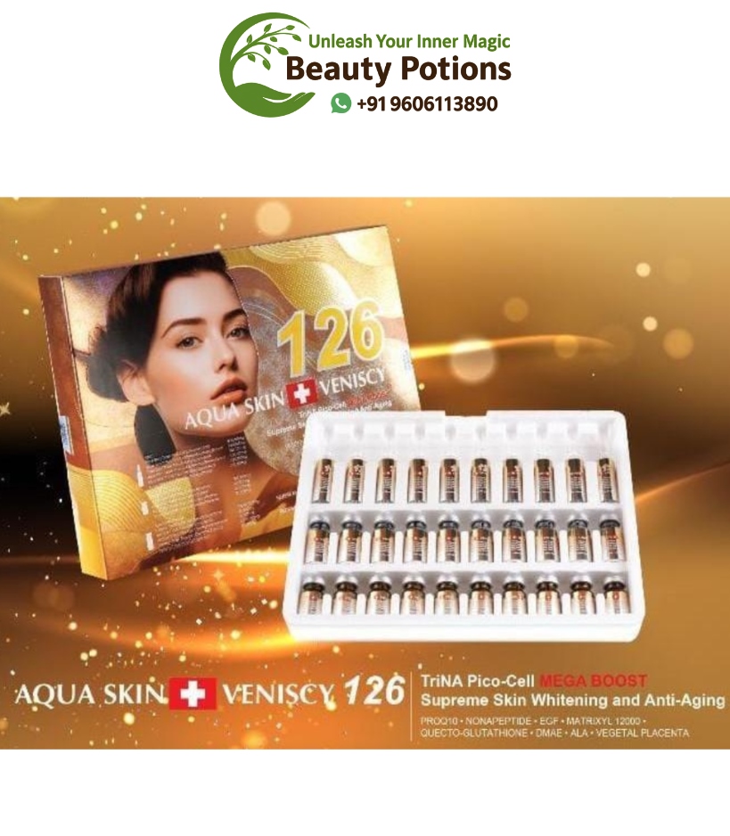 Aqua Skin Vensicy 126 Trina Pico Cell Glutathione Injection