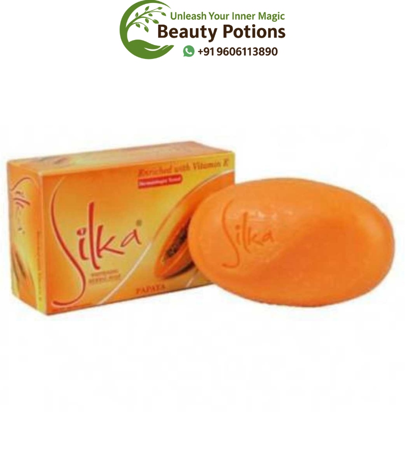 Silka Skin Whitening Soap Papaya 135g