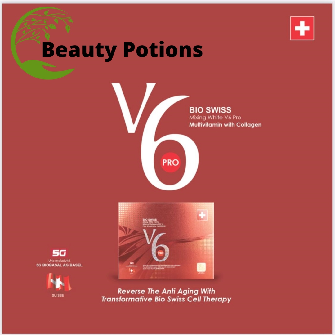 Bio Swiss Mixing White V6 Pro Glutathione Injection For Skin Whitening