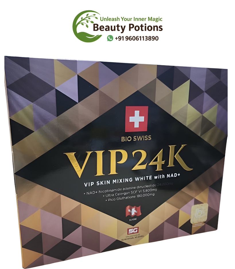 Bio Swiss VIP 24K Glutathione Injection With NAD