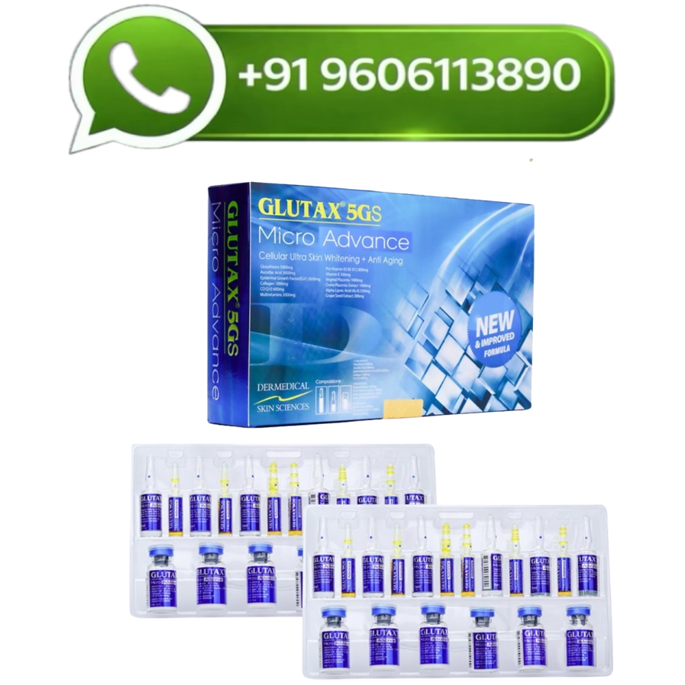Glutax 5gs Micro Advance Glutathione 12 sessions Injection