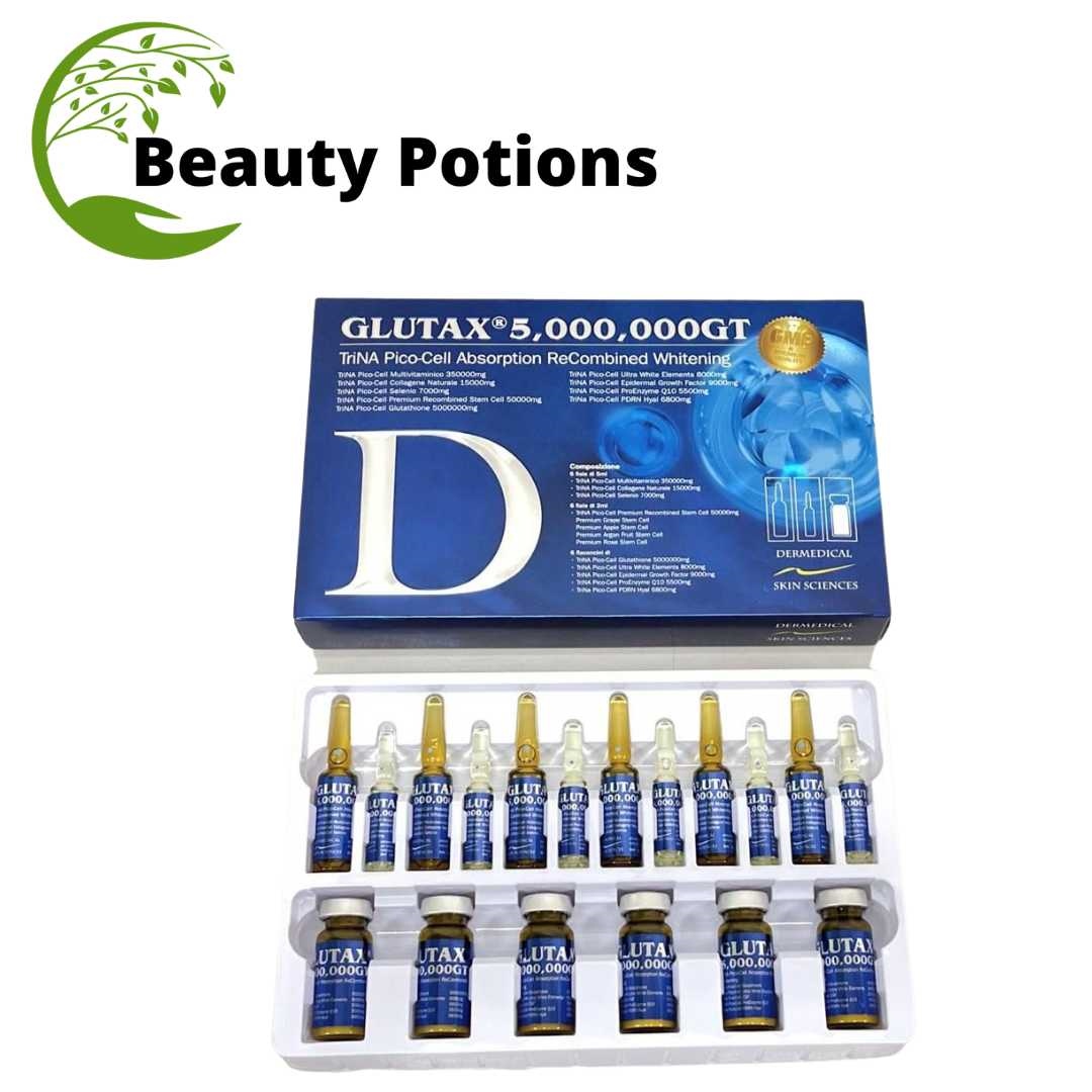 Glutax 5000000GT TriNA Pico Cell Skin Whitening Injection