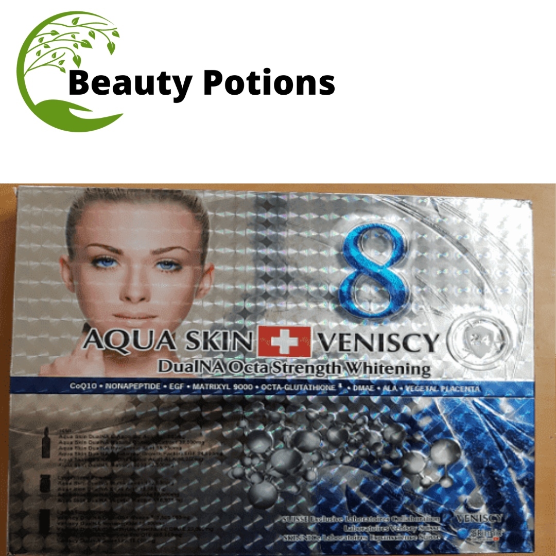 Aqua Veniscy 8 DualNa Octa Strength 10 Sessions Skin Whitening Injection