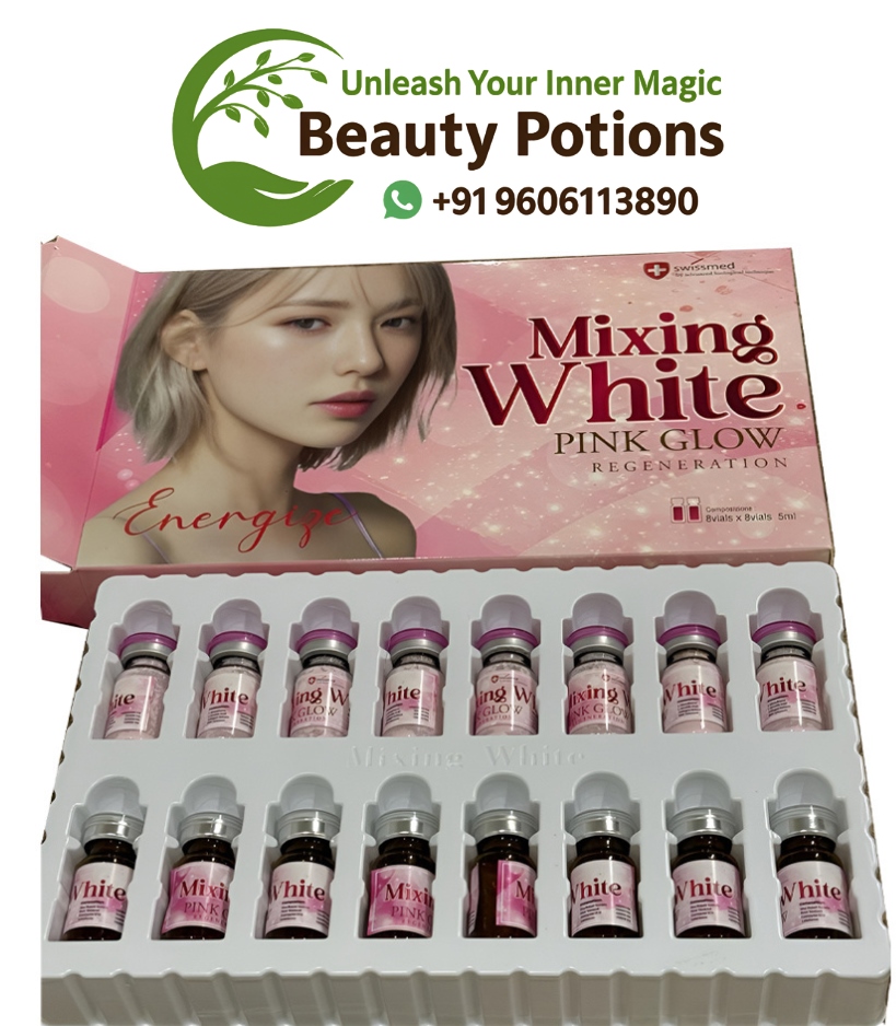 Swismed Mixing White Pink Glow Glutathione Injection