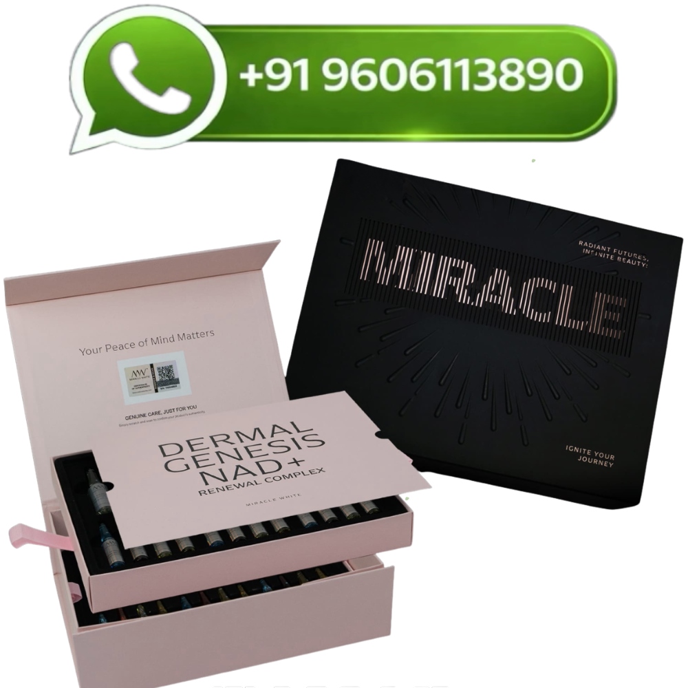 Miracle Dermal Genesis NAD plus Renewal Complex Glutathione Injection