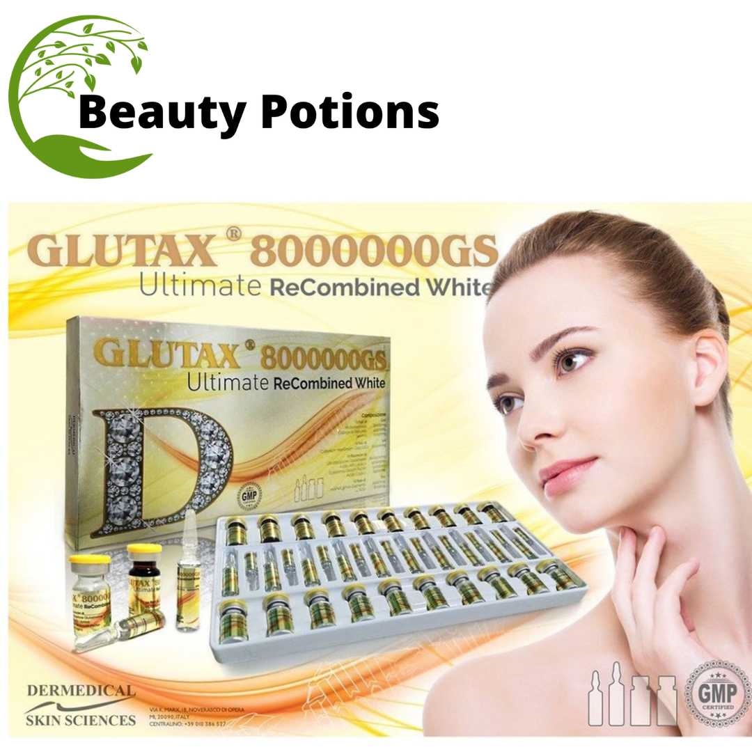 Glutax 8000000gs Ultimate Recombined White Glutathione Injection In India