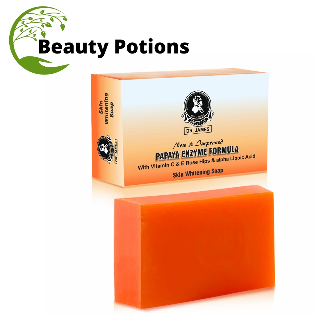 Dr James New And Improved Papaya Enzyme Formula Skin Whitening Soap