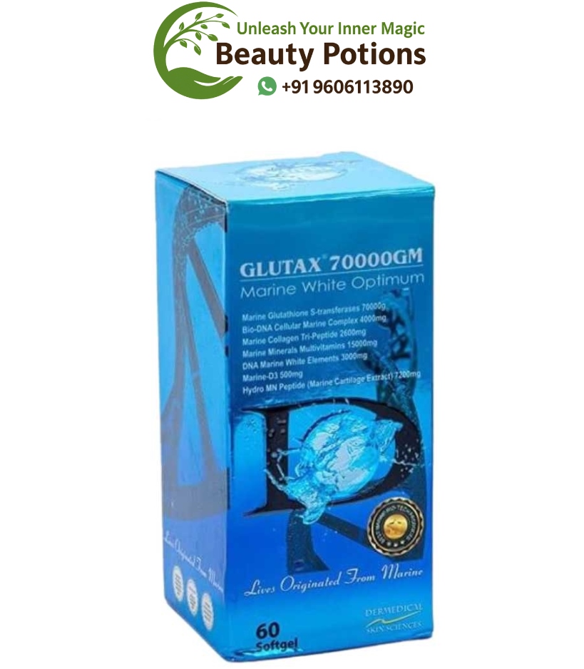 Glutax 70000gm Marine White Optimum Softgel Capsules