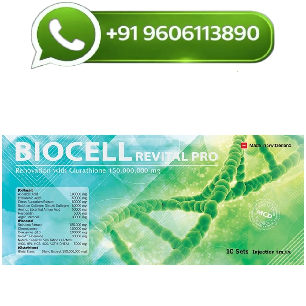 Biocell Revital Pro Renovation with Glutathione 150000000 mg Injection