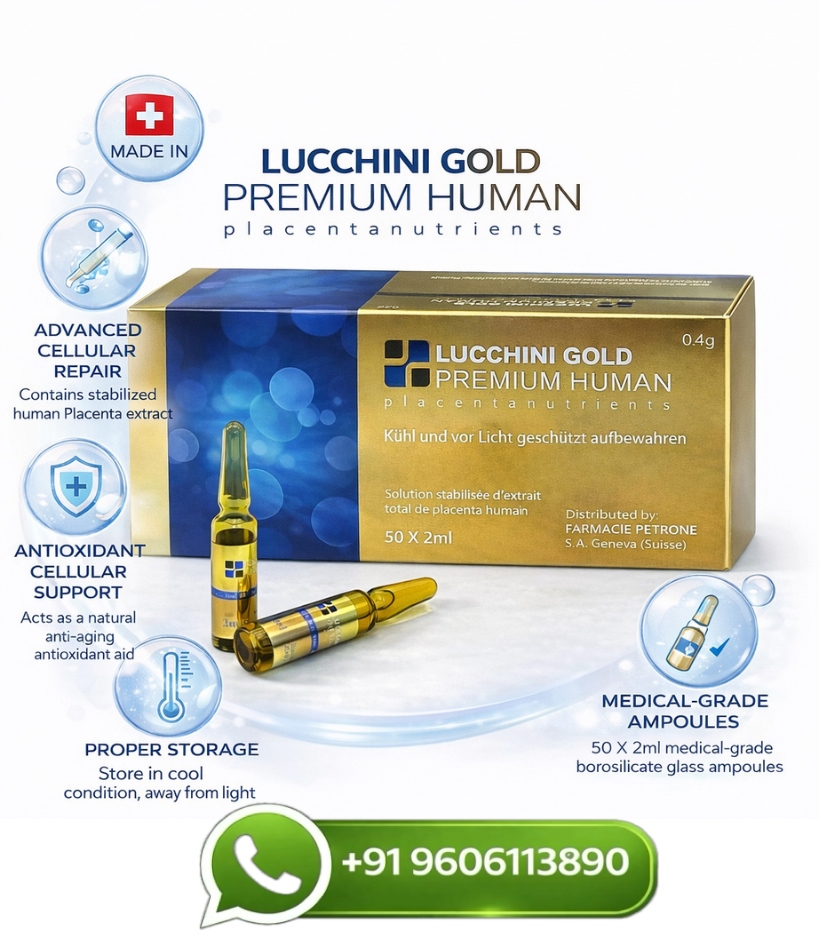 Lucchini Gold Premium Human Placenta Injection