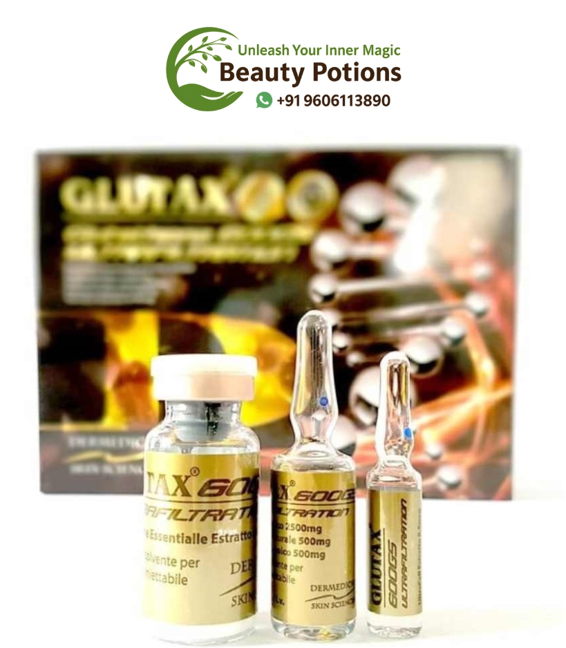 Glutax 600gs Ultrafiltration Skin Whitening 10 Sessions Injection