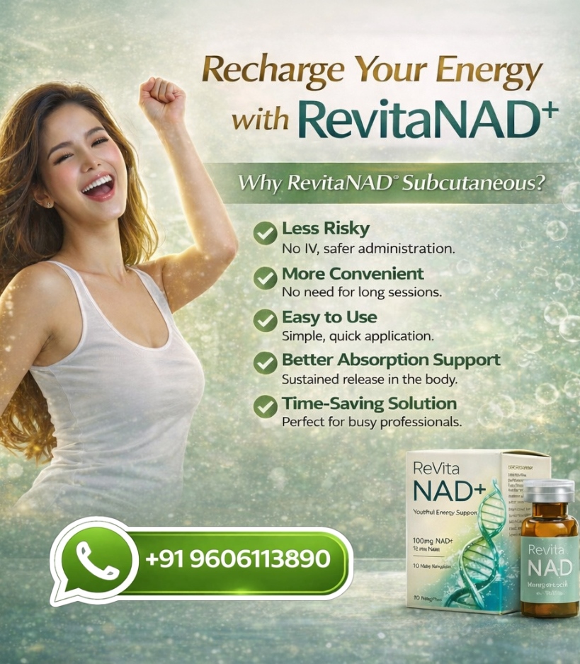 Revita NADplus 100mg Injection Subcutaneous Anti Aging Therapy