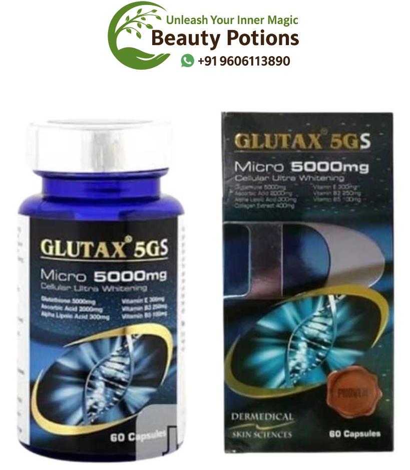 Glutax 5GS Micro 5000mg Cellular Ultra Whitening Softgels
