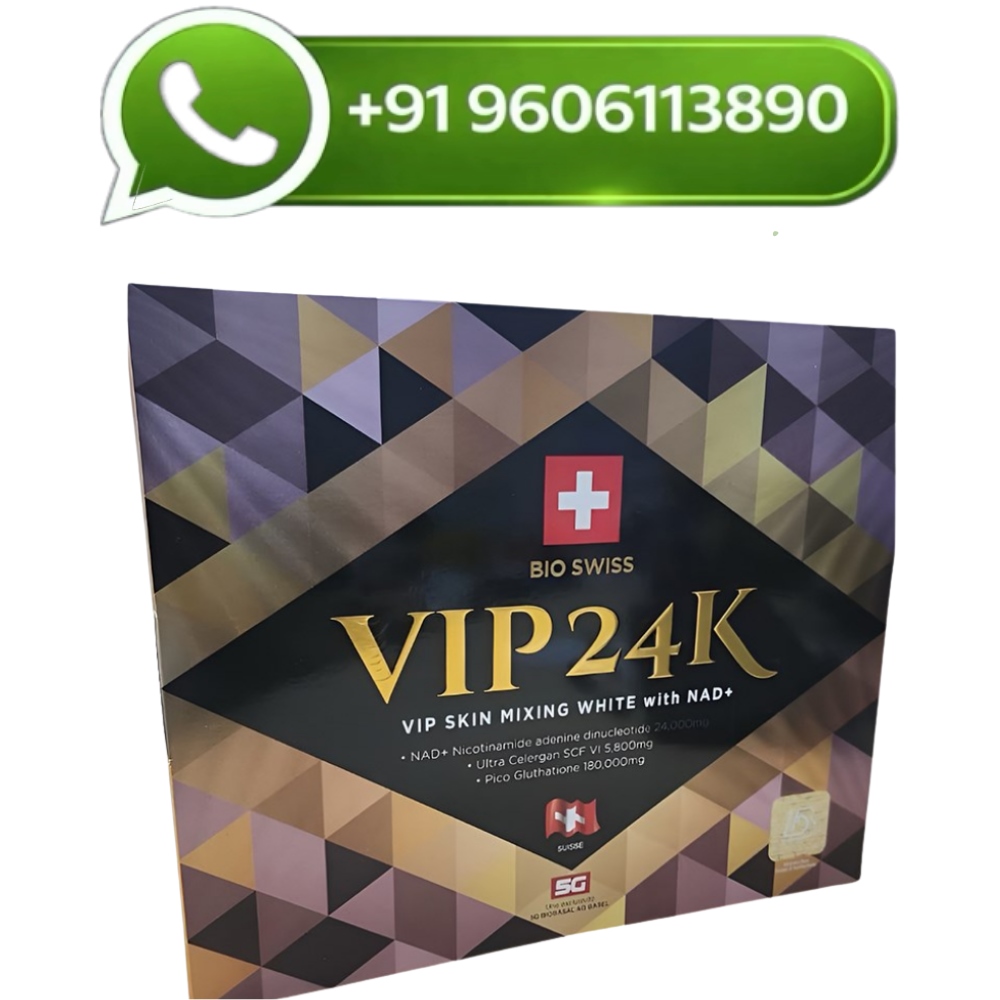 Bio Swiss VIP 24K Glutathione Injection With NAD