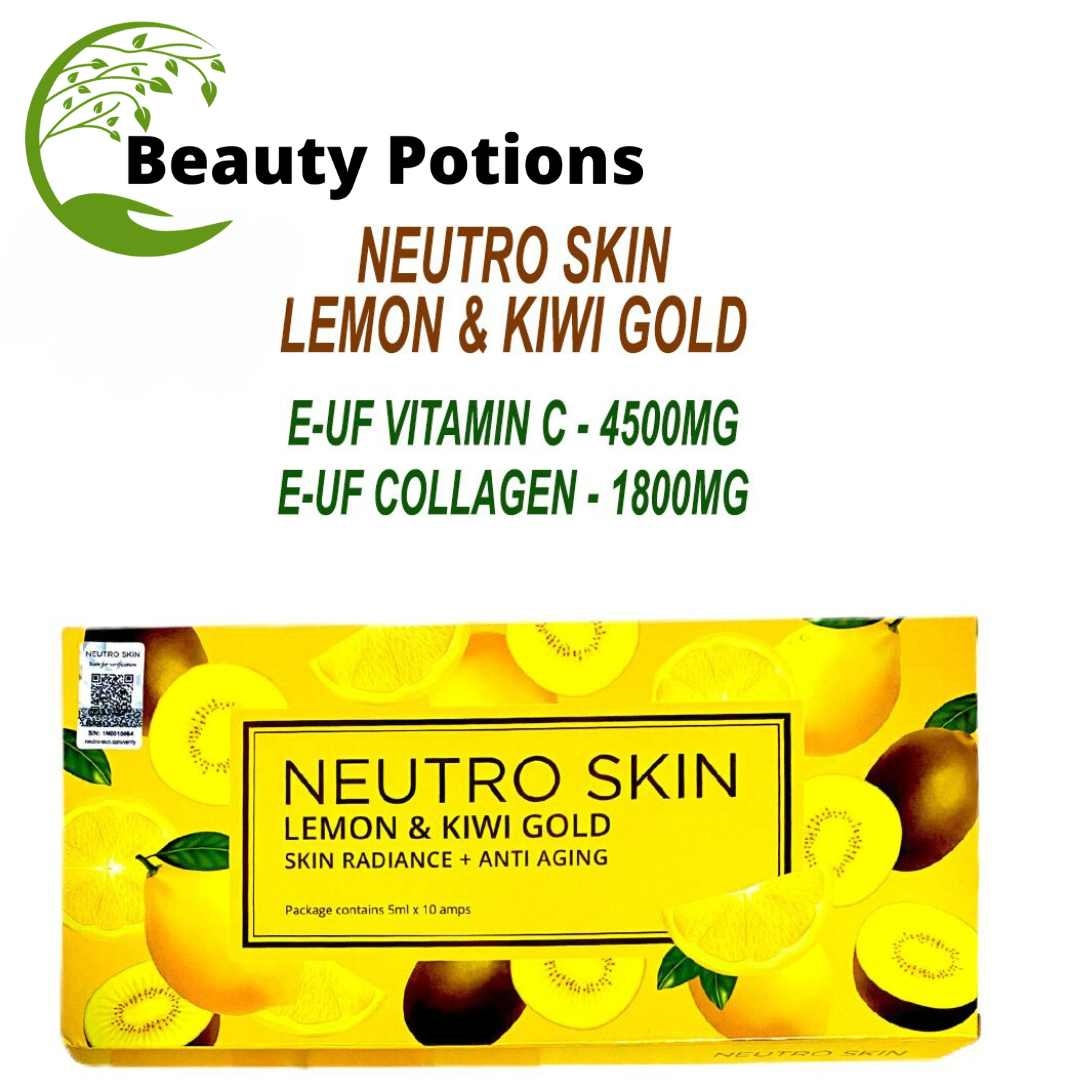 Neutro Skin Vitamin C and Collagen Injection Lemon & Kiwi Gold