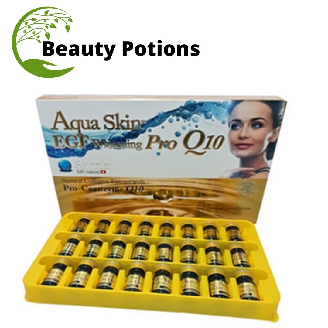 Aqua Skin EGF Whitening Pro Q10 Glutathione Skin Whitening Injection