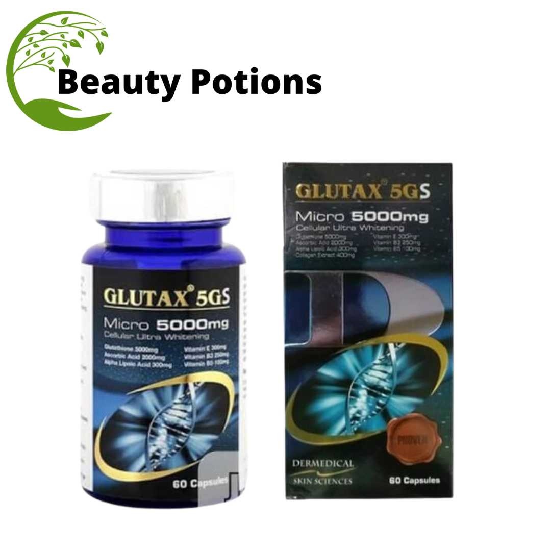 Glutax 5GS Micro 5000mg Cellular Ultra Whitening Softgels