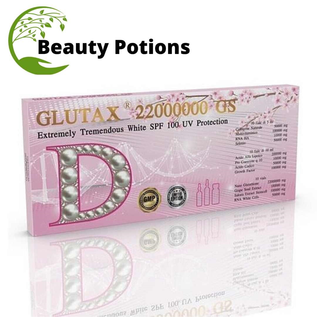 Glutax 22000000gs Extremely Tremendous White Glutathione Injection