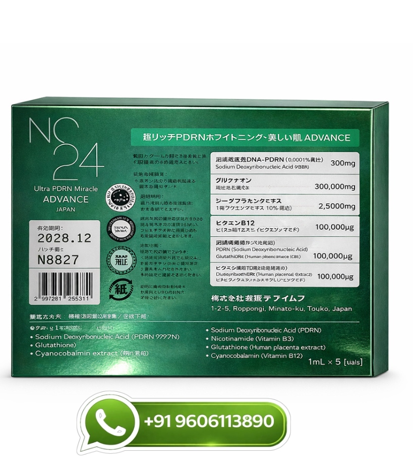 NC24 Ultra PDRN Advance Japan 300,000mg Glutathione Injection