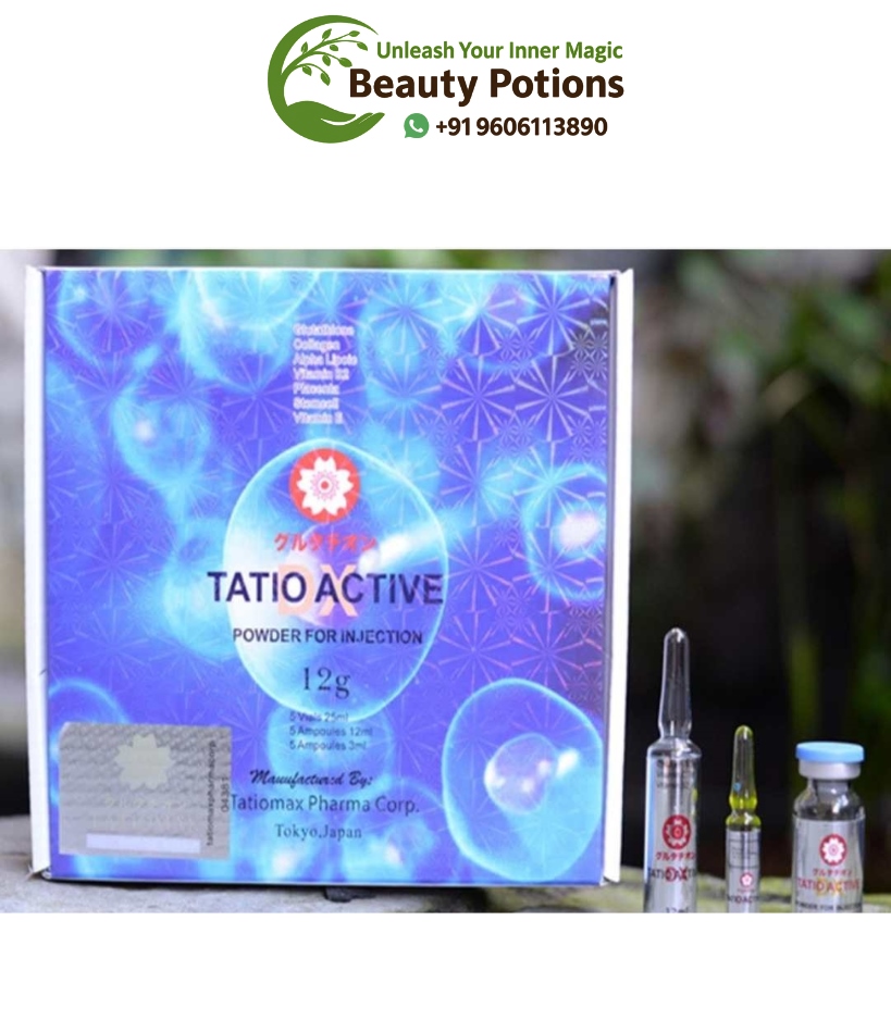 Tatio active DX 12g Glutathione 5 Session Skin Whitening Injection