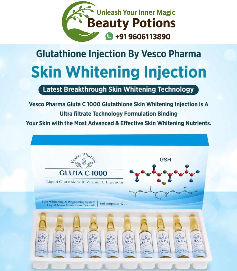 Vesco Pharma Gluta C 1000 Glutathione Injection