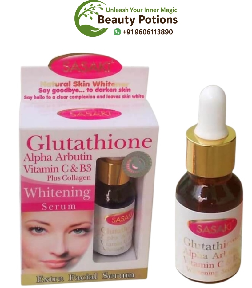 Sasaki Glutathione Face Whitening Serum 15ml