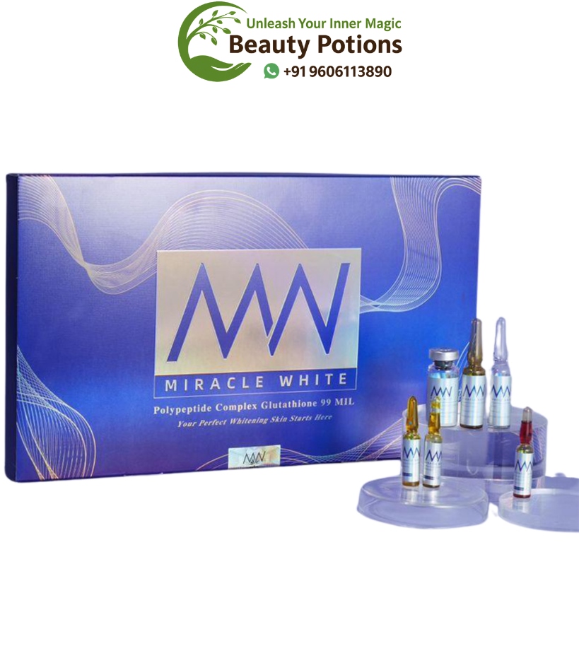 Miracle White 99000000mg Glutathione Injection
