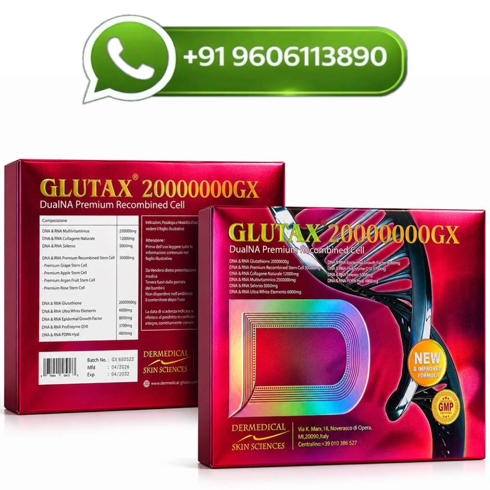 Glutax 20000000GX Glutathione Skin Whitening Softgels