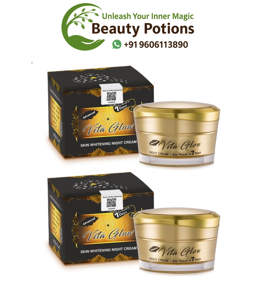 Advanced Vita Glow Skin Whitening Night Cream – Pack Of 2