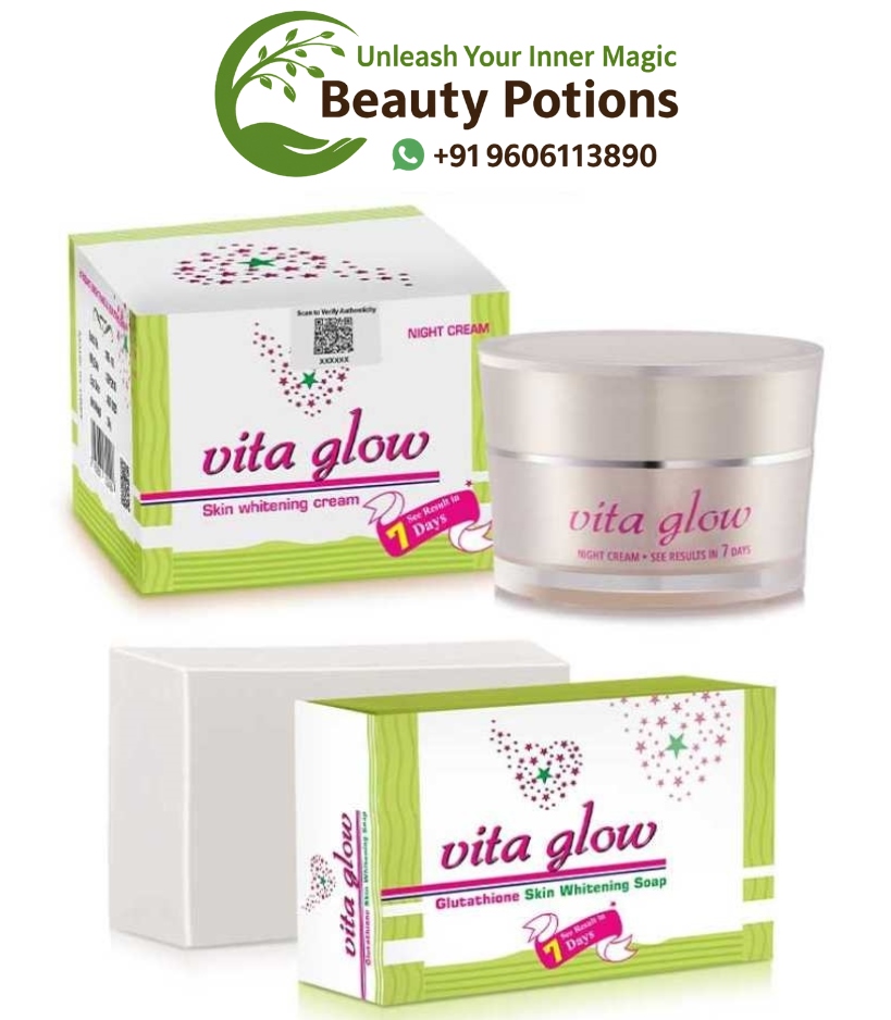 Vita Glow Glutathione Skin Whitening Cream & Soap
