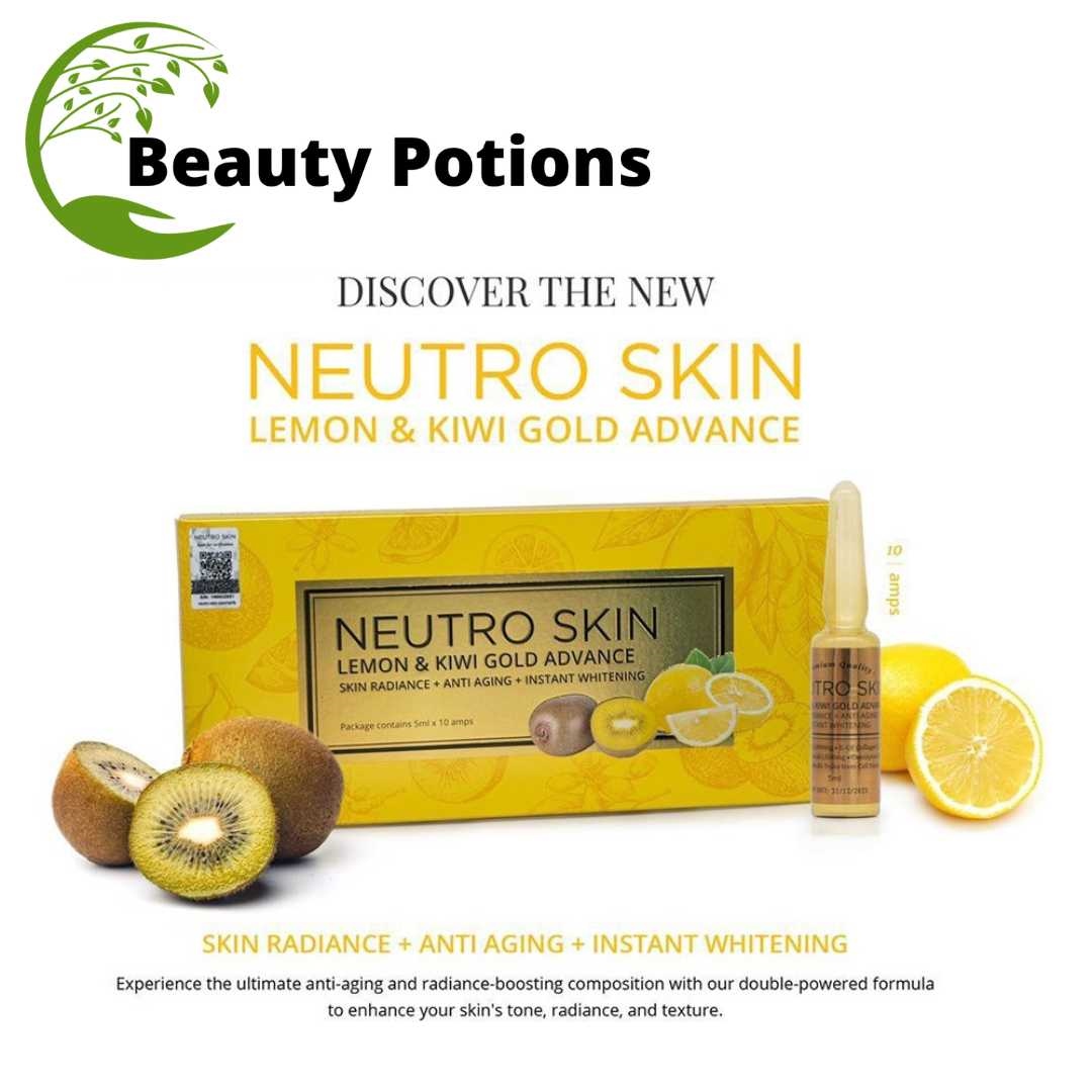 Neutro Skin Vitamin C and Collagen Injection Lemon & Kiwi Gold