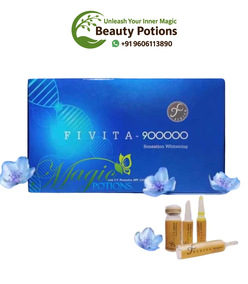Fivita 900000 Sensation Glutathione Skin Whitening Injection